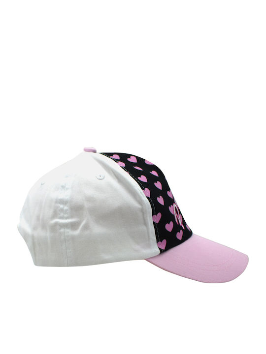 Brims and Trims Kids' Hat Jockey Fabric White