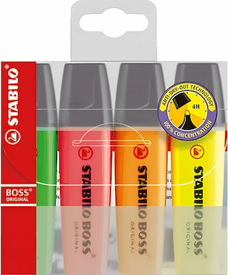 Stabilo Boss Markere de subliniere Colorful 5buc