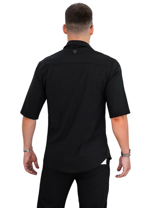 Vittorio Artist Santo-1 Overshirt Schwarz