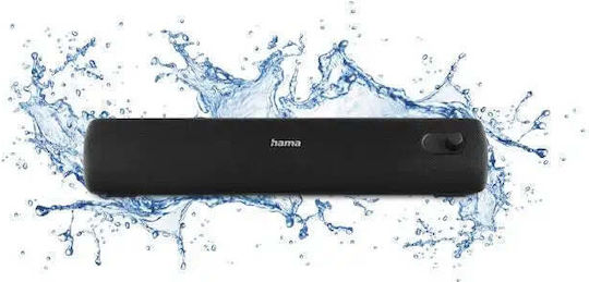 HAMA PipeRoll Ηχείο Bluetooth 20W με Διάρκεια Μπαταρίας έως 24 ώρες Μαύρο