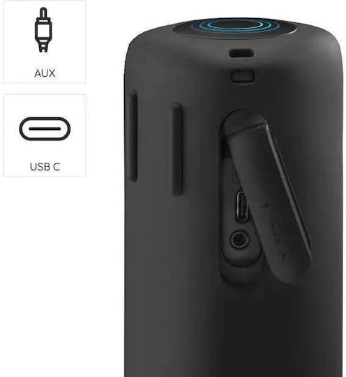 HAMA PipeRoll Ηχείο Bluetooth 20W με Διάρκεια Μπαταρίας έως 24 ώρες Μαύρο