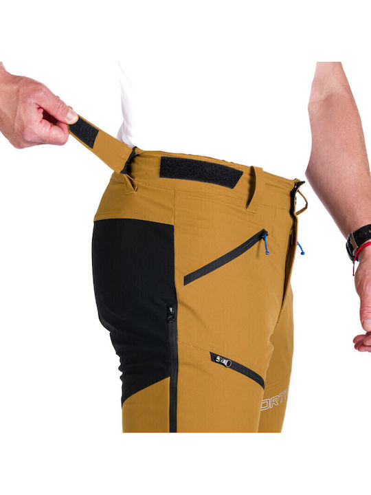Northfinder Bărbați Lung Pantaloni de drumeție Galben