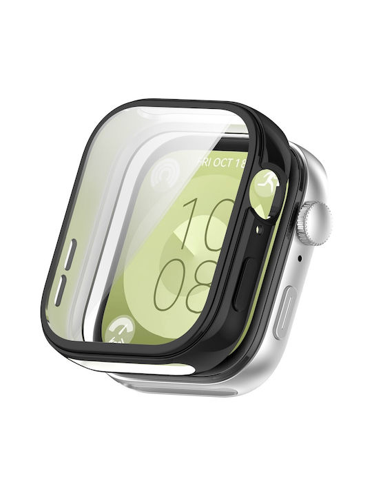 Θήκη Σιλικόνης σε Μαύρο χρώμα για Xiaomi Redmi Watch 3 Lite / Watch 3 Active Θήκη Σιλικόνης σε Μαύρο χρώμα για Xiaomi Redmi Watch 3 Lite / Watch 3 Active