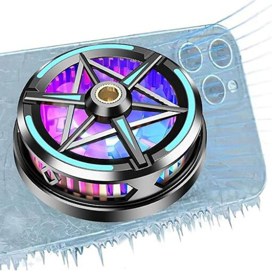 Magnetic Mobile Phone Cooler Led Rgb Lights S6 Cooler