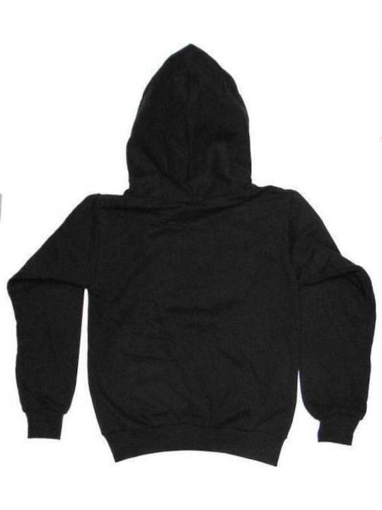 Kids Sweatshirt with Hood and Pockets Black Metallica