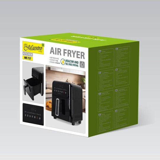 Maestro Air Fryer 3.7lt Black MR-757