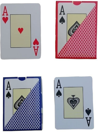 Pokeritems Texas Set Playing Cards 20pcs Plastic for Poker Blue