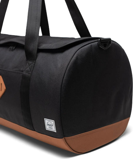 Herschel Supply Heritage Duffle Sac de voiaj 40lt Negru din material textil L52xL32xH34cm