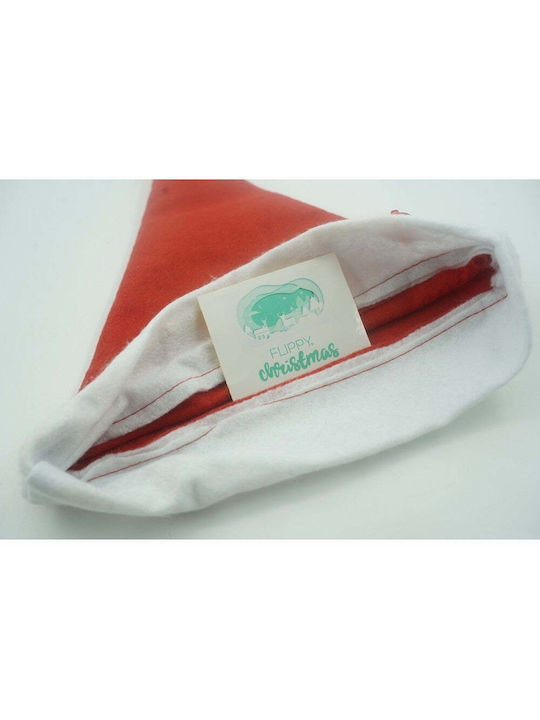 Weihnachts-Kappen Rot mit Muster Baum
