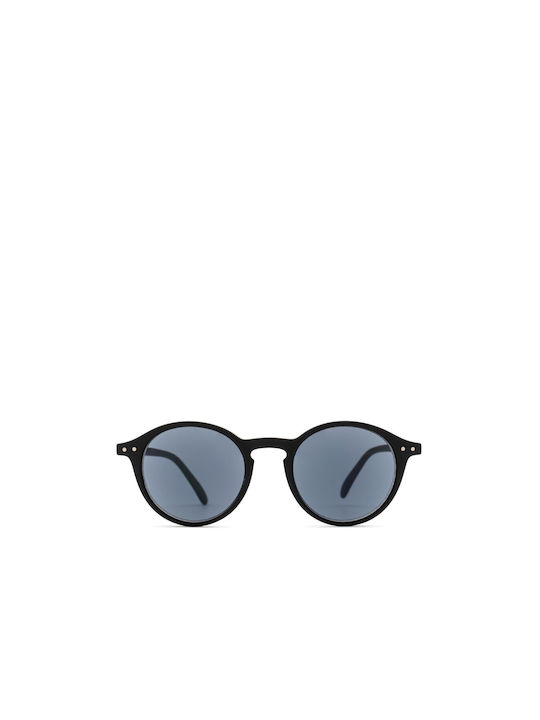 Izipizi Sonnenbrillen mit Schwarz Rahmen und Blau Linse