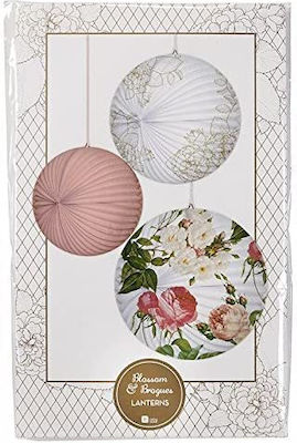 Paper decorative lanterns Flowers II