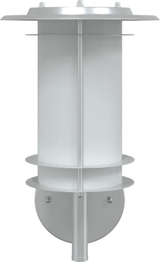 vidaXL Lumină de exterior montată pe perete GU10 IP44 19x19x31εκ.