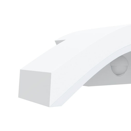 vidaXL Стенно Външно Осветително Тяло LED IP54 9W с Топло бяло Светлина 27.5x7x10εκ.