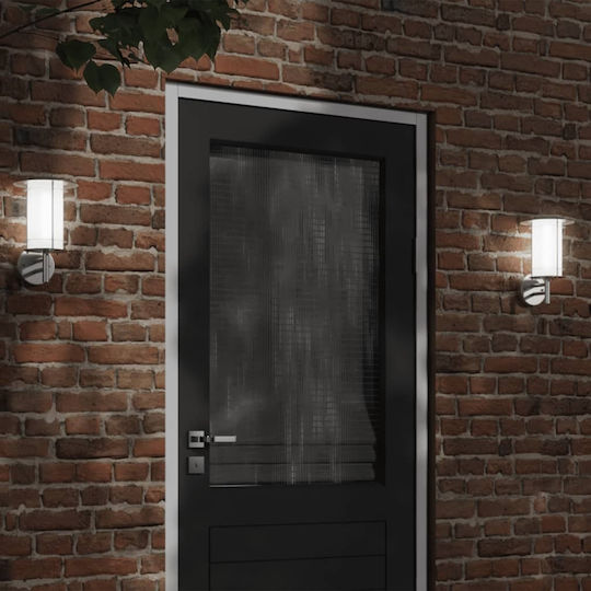vidaXL Lumină de exterior montată pe perete GU10 IP44 19x19x31εκ.
