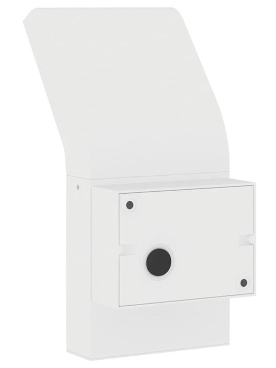 vidaXL Επιτοίχιο Εξωτερικό Φωτιστικό LED IP54 9W με Θερμό Λευκό Φως 10x15x22εκ.