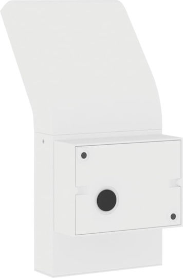 vidaXL Lumină de exterior montată pe perete LED IP54 9W cu Alb Cald Lumină 10x15x22εκ.