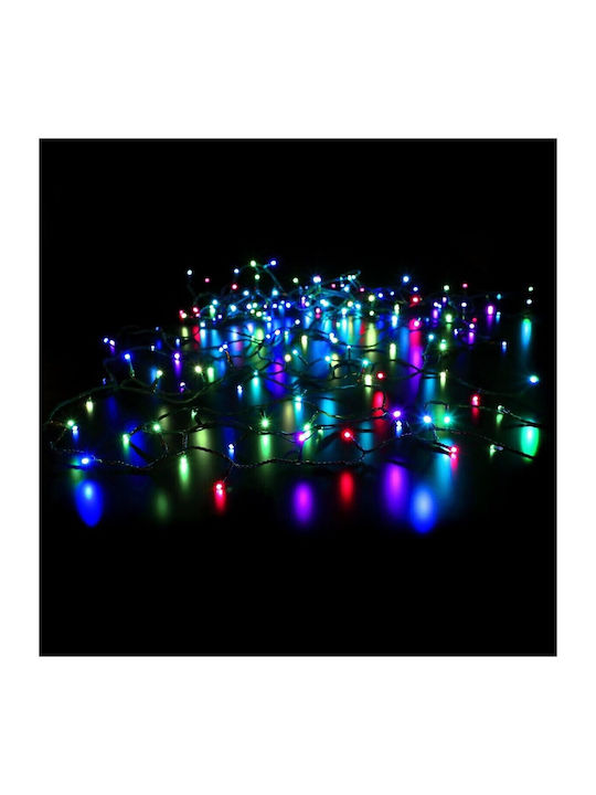 300 Λαμπάκια LED 24μ. Πολύχρωμα σε Σειρά