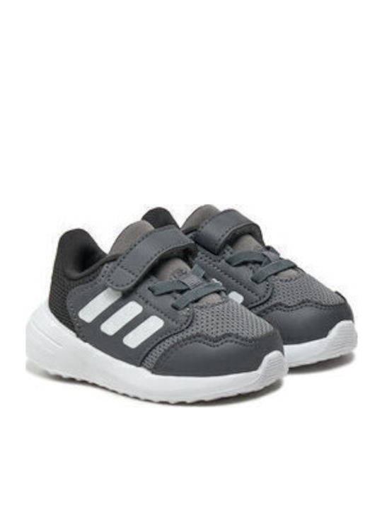 Tensaur Tensaur Run 3.0 Kids Sports Shoes Running with Hoop & Loop Closure Grey Four / Cloud White / Core Black