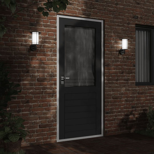vidaXL Επιτοίχιο Εξωτερικό Φωτιστικό 19x19x31εκ. vidaXL Επιτοίχιο Εξωτερικό Φωτιστικό 19x19x31εκ.