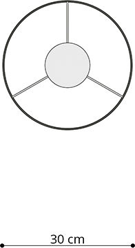 Sollux Lustră Multicolor cu Dulie E27 30cm.