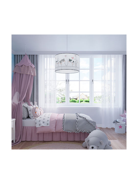 Sollux Hängelampe Mehrfarbig mit Fassung E27 30cm.