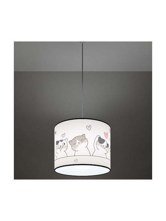 Sollux Hängelampe Mehrfarbig mit Fassung E27 30cm.