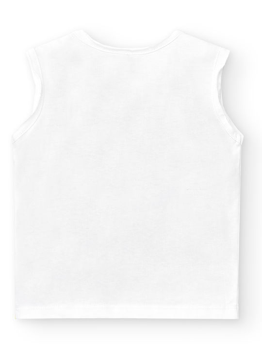 Tuc Tuc Kids Blouse Sleeveless White