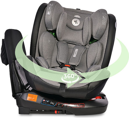 Lorelli Ares Baby Car Seat i-Size with Isofix Grey Jasper