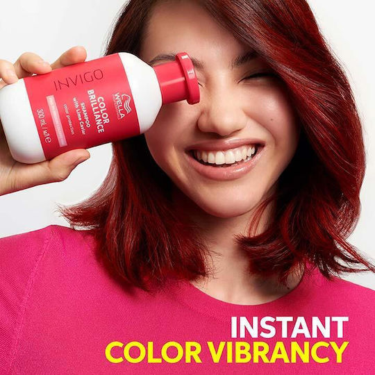 Wella Invigo Color Brilliance Шампоан Защита На Цвета И Блясък За Боядисана Коса 300ml