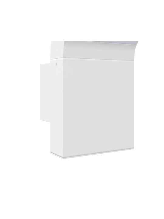 vidaXL Wandmontiertes Außenlicht LED IP54 9W Mit Warmweißem Licht 10x15x22cm