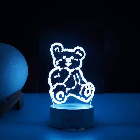 Διακοσμητικό Φωτιστικό LED 3D Illusion 3εκ.