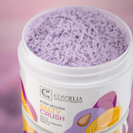 Cosmelia Moisturizing Body Mousse with Scent Caramel 200ml