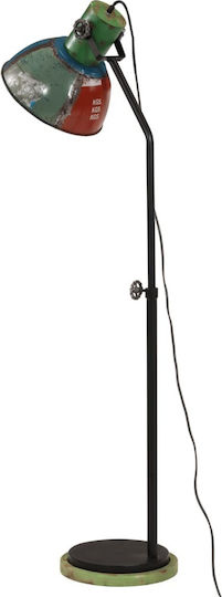 vidaXL Floor Lamp H100xW30cm. with Socket for Bulb E27 Multicolour