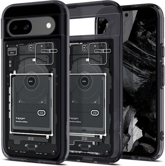 Spigen Ultra Hybrid Back Cover Σιλικόνης 2mm Ανθεκτικό Zero One (Google Pixel 8a)