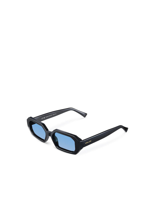 Meller Sonnenbrillen mit Schwarz Rahmen und Hellblau Polarisiert Linse ES-TUTSEA