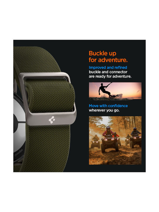 Spigen Strap Fabric Khaki (Google Pixel Watch 1 / 2 / 3 41mm)