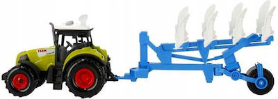 Tractor de plastic Moje Ranczo cu plug, sunet și lumină, 36cm 05864