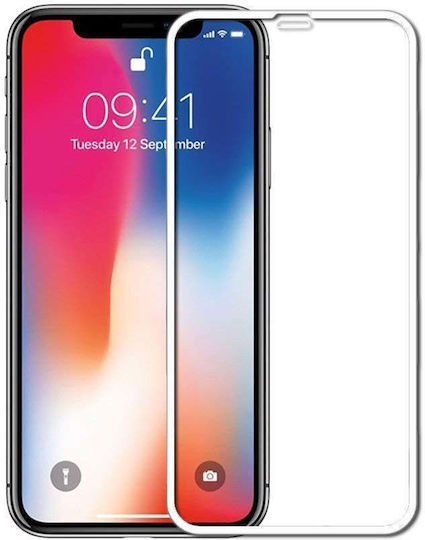 0.2mm Ματ Tempered Glass Λευκό (iPhone 15)