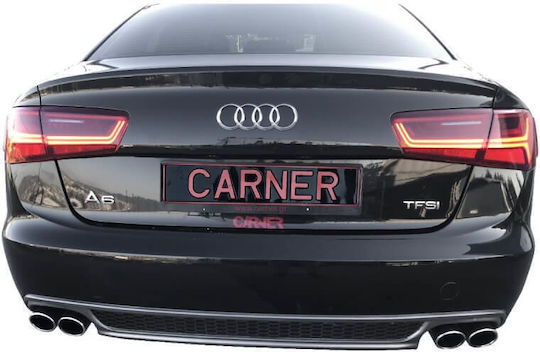 Πισινά Φανάρια Set Audi A6 C7 11-15 Led Bar Dynamic Κόκκινο Crystal Eagle Eyes