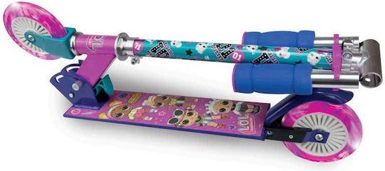D'Arpeje Kinderroller L.O.L Light-up Wheels 2-Rad Lila
