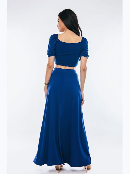 Γυναικείο Crop Top Μπλε