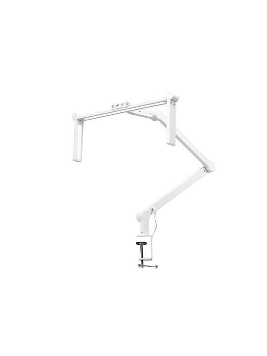 Activeshop Χρώματος LED Φωτιστικό Γραφείου σε Λευκό Χρώμα