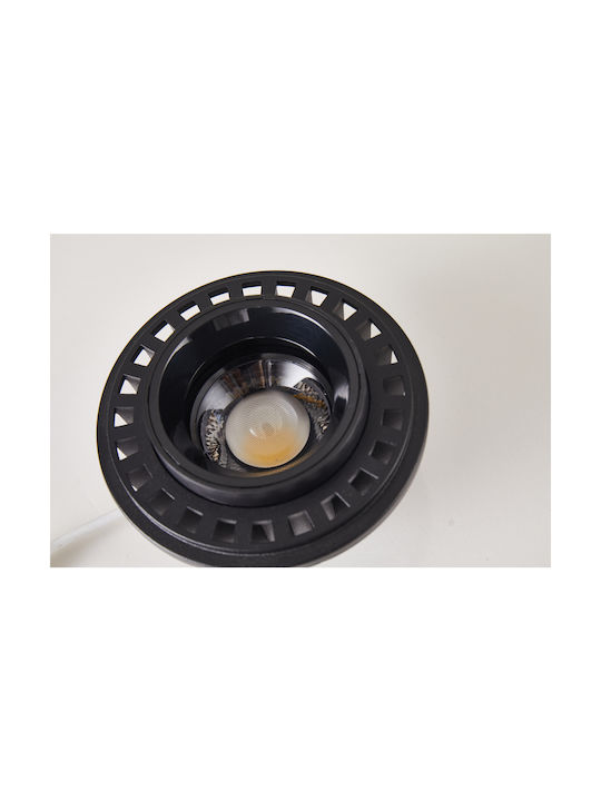 Home Lighting Μονό Σποτ σε Μαύρο Χρώμα