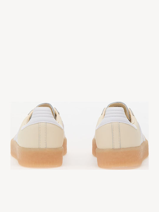 Sambae Damen Sneakers Wonder White / Ftw White / Silver Metallic
