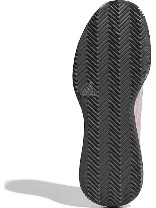 adidas Adizero Ubersonic 4.1 Femei Pantofi Tenis Terenuri de lut Ftwr White / Grey Four / Sandy Pink