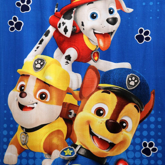 Nickelodeon Prosoape de plajă pentru copii Albastru Paw Patrol 140x70cm