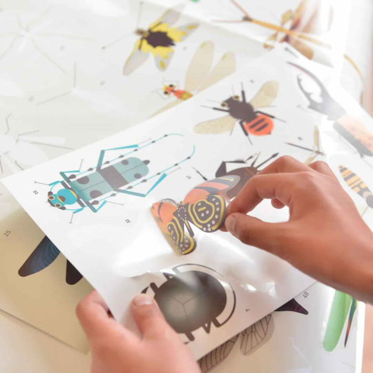 Poppik Großes Poster 44 Aufkleber - Insekten