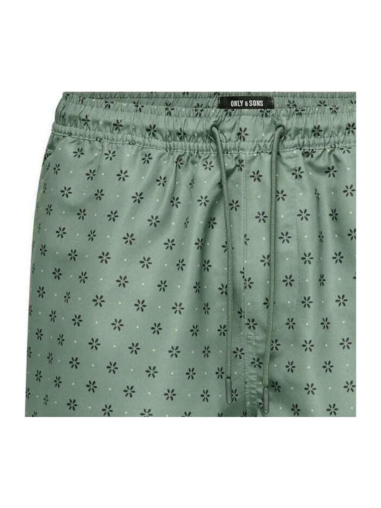 Ανδρικό Μαγιό Σορτς Balsam Green