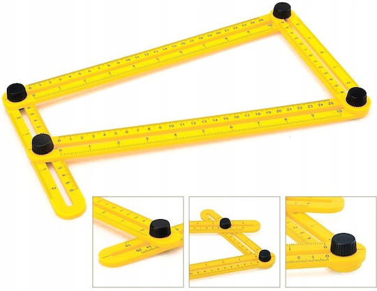 Winkelmesser Hufschmiede Metallisch Länge 25cm