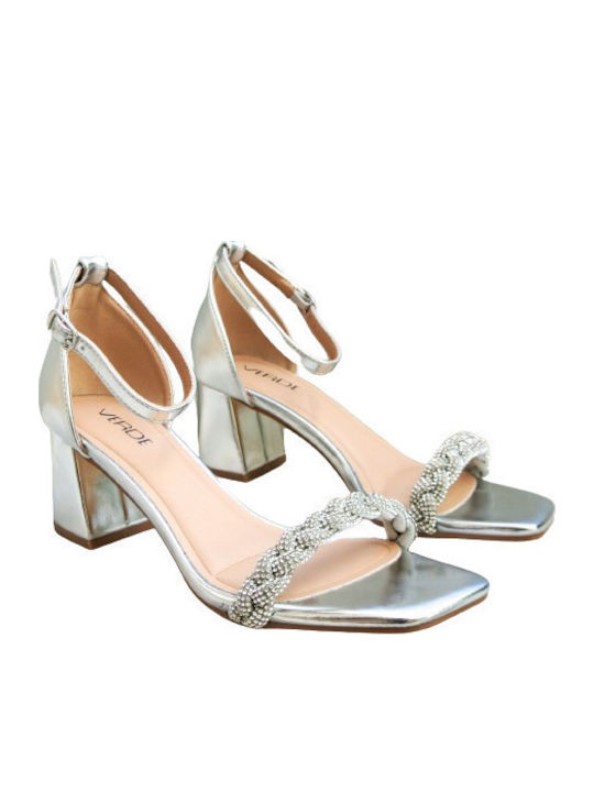 Sandalen Silber